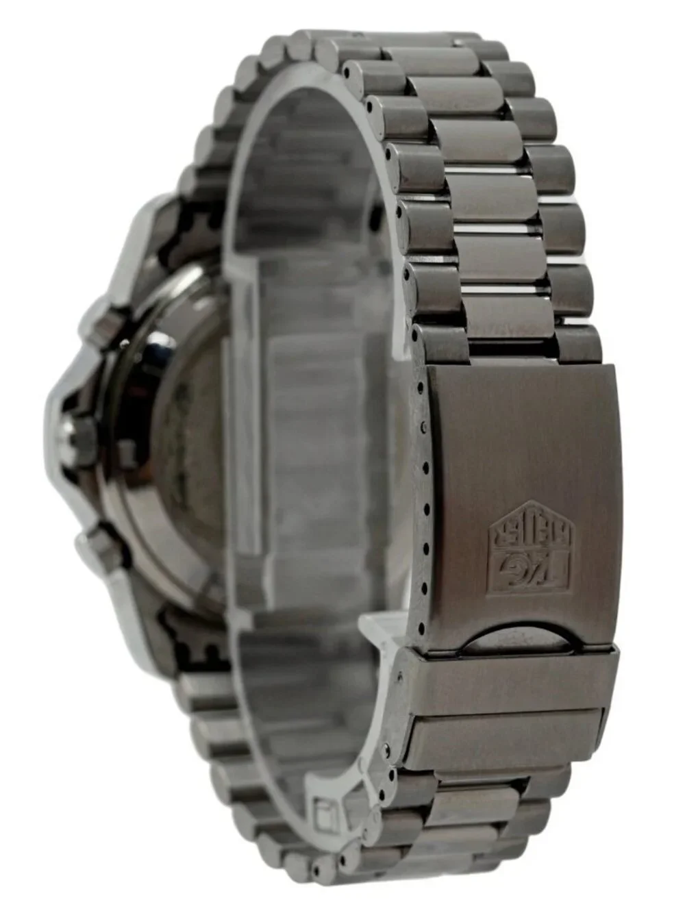 Tag Heuer 37mm Men's 2000 Series Chronograph Black Dial Watch! Ref: 273.206!